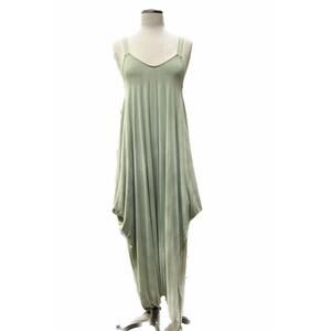 NEW ONE ESSENCE olivia one size jumper in light olive cloud